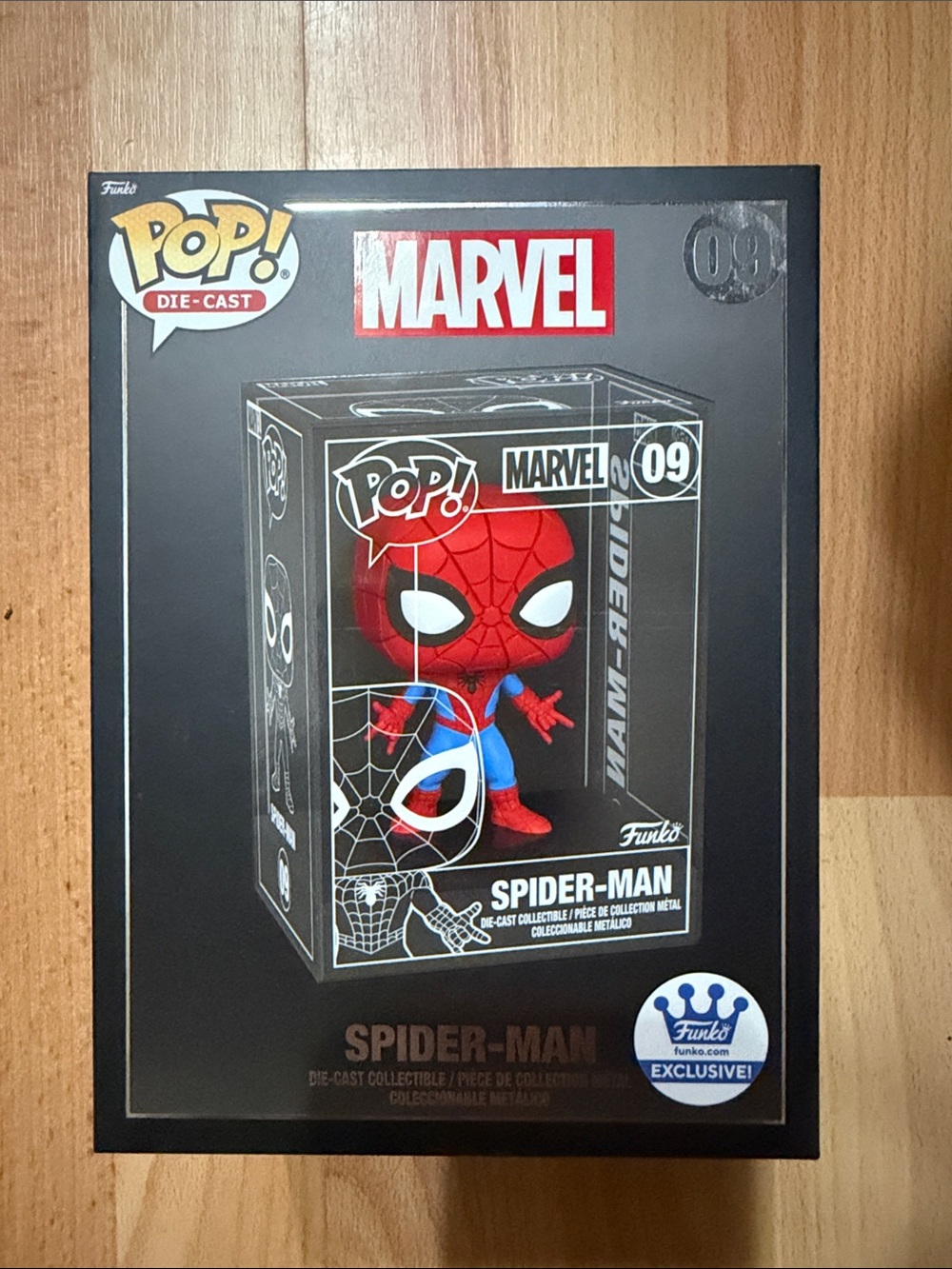Funko Spider-Man Die-Cast Figure - Red & Blue